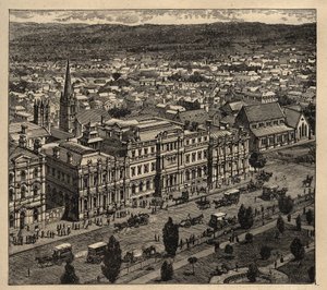 Adelaide - Australia - 1890 - kaiverrus 1890 tekijältä Anonymous Anonymous