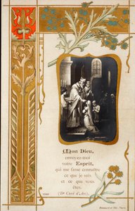 Seremonia konfirmaatio hurskas kuva. Postikortti. 1900-luvun alussa. Yksityinen kokoelma tekijältä Anonymous Anonymous