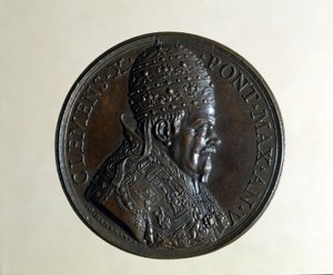 Klemens X (1590-1676). Pronssimitali. , Milano tekijältä Anonymous Anonymous