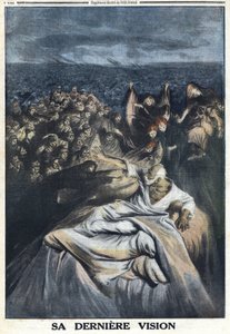 Ensimmäinen maailmansota 1914-1918 (sota 14-18). Itävallan Francois Joseph I:n kuolema (1830-1916). Hänen viimeisin täällä esitetty näkemyksensä tekee hänestä syyllisen kaikkiin surullisen kuuluisiin rikoksiin, joita hän on tehnyt. "" Le Petité Journalissa tekijältä Anonymous Anonymous