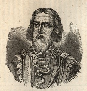 Visconti - Galeazzo I Visconti - kypäräkaiverrus tekijältä Anonymous Anonymous