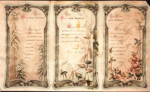 Jumala varjelkoon sinua Rukoukset. Hurska kuva. Postikortti. 1900-luvun alku. Yksityinen kokoelma tekijältä Anonymous Anonymous
