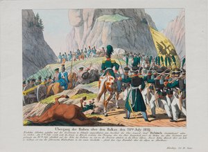 Guerre russo-turque de 1828-1829 - Kreivi Ivan Ivanovich Diebitschin armeija (Hans Karl Friedrich Anton von Diebitsch ja Narden ou Ivan Ivanovitch Dibitch-Zabalkanski tekijältä Anonymous Anonymous