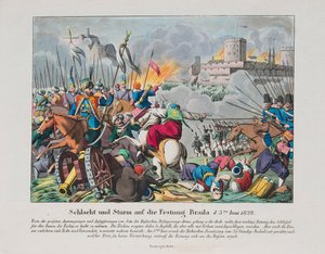 Guerre russo-turque de 1828-1829 - Brailovin linnoituksen hyökkäys 15. kesäkuuta tekijältä Anonymous Anonymous