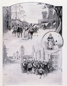 Kuvitus Antonio Scontrinon oopperaan La cortigiana, jota esitettiin Milanossa vuonna 1896 tekijältä Anonymous Anonymous