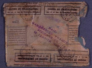 Viimeinen kirje Madagaskarin ja Ranskan hyökkäyksestä (onnettomuus 18. tammikuuta 1930) tekijältä Anonymous Anonymous