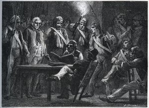 Maillardin tuomioistuin vallankumouksen alaisina (Stanislas Marie Maillard tekijältä Anonymous Anonymous