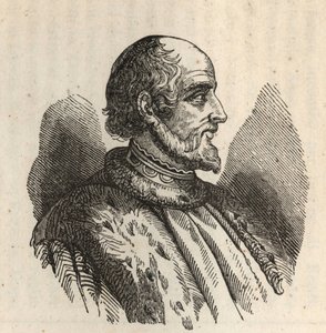 Matteo I Visconti, nimeltään Matteo Magno (Mathieu I Visconti, nimeltään Suuri) - 1250-1322 - tekijältä Anonymous Anonymous