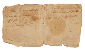 Ranskalaista goottilaista norsunluuarkkua, noin 1330 (paperi) koskeva huomautus. tekijältä Anonymous Anonymous