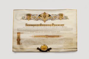 Kultaisen fleecen ritarikunta: Itävallan kultavillavilla - Diplôme d