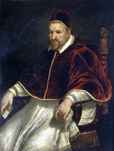 Paavali V (1605-1621). Anonyymi maalaus. Rooma, Rooman museo.