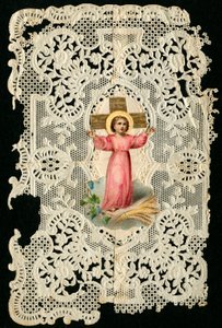 Hurskas kuva: Jeesus-lapsi (kromolitografia) tekijältä Anonymous Anonymous