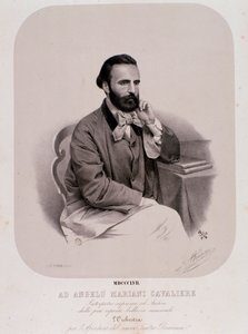 Angelo Marianin muotokuva (litografia tekijältä Anonymous Anonymous