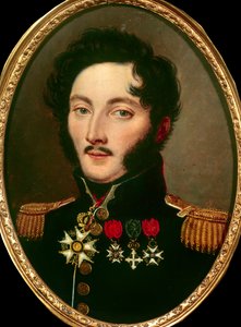 Kenraali Baron Gourgaudin (1783-1852) muotokuva, Anonyymi maalaus. 1800-luvun yksityinen kokoelma tekijältä Anonymous Anonymous