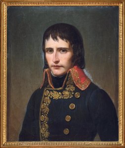 Nimettömän kenraali Bonaparten (1769-1821) muotokuva. Öljy kankaalle tekijältä Anonymous Anonymous