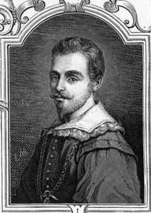 Italian taidemaalarin Giulio Cesare Procaccinin (1574-1625) muotokuva. Armengaudin kaiverrus vuodelta 1859 Euroopan - Italian gallerioissa "". Yksityinen kokoelma. tekijältä Anonymous Anonymous