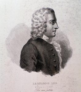 Leo Leonardon muotokuva (kaiverrus) tekijältä Anonymous Anonymous