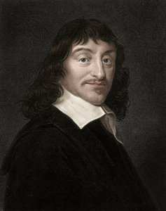 Muotokuva Rene Descartesista (1596-1650), englantilainen filosofi ja kirjailija tekijältä Anonymous Anonymous
