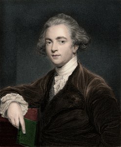 Muotokuva Sir William Jonesista (1746-1794), englantilainen kielitieteilijä - Sir William Jones 1746-1794 - englantilainen filologi tekijältä Anonymous Anonymous