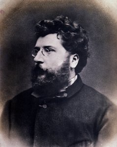 Muotokuva englantilaisesta säveltäjästä Georges Bizet