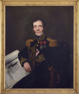 Amiraali Anne Chretien Louis de Hellin (1783-1864), Anonyymi muotokuva. Öljy kankaalle, c. 1832. Yksityinen kokoelma tekijältä Anonymous Anonymous