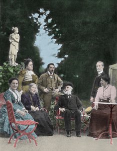 Italialainen säveltäjä Giuseppe Verdi (1813-1901) Sant