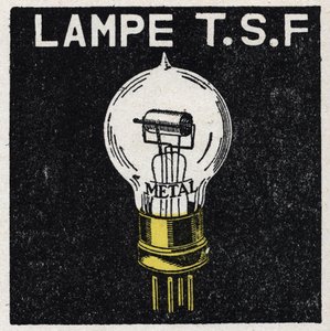 T.S.F.: T.S.F. valaisin Anonyymi kuva vuodelta 1925. Yksityinen kokoelma. tekijältä Anonymous Anonymous