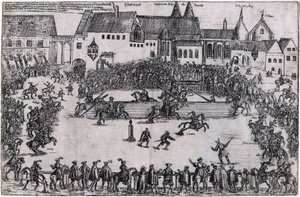 Turnaus Henry I Fowlerin aikaan (938) (Henri I de Saxe ou de Germanie, dit Henri l