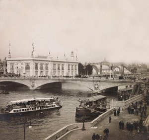 Vuoden 1900 maailmannäyttely - Universelle de 1900 -näyttely Pariisissa: Palais des Congres - yksityinen kokoelma tekijältä Anonymous Anonymous