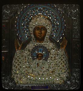 Our Lady of the Sign, 1700-luvun alku. tekijältä Anonymous Russian icon painter