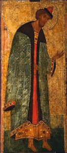 Pyhä prinssi Boris, 1400-luku tekijältä Anonymous Russian icon painter