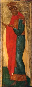 Pyhä Vladimir Kiovalainen, 1400-luvun alku. tekijältä Anonymous Russian icon painter