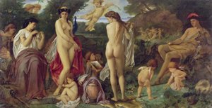 Saksa: Das Urteil des Paris Pariisin tuomio Pariisin tuomio tekijältä Anselm Feuerbach