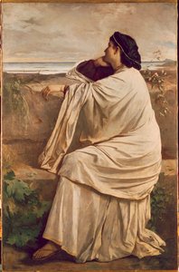 Iphigenia (öljy kankaalle) tekijältä Anselm Feuerbach