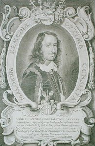 Cornelius Gobel (1611-165?) Teoksesta Maineikkaiden miesten muotokuvat, kaiverrus Petrus de Iode, julkaistu 1706 (kaiverrus) tekijältä Anselmus van (after) Hulle
