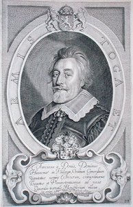 Frans van Donia (d.1651) teoksesta "Portraits des Hommes Illustres", kaiverrus Petrus de Iode, julkaistu 1706 (kaiverrus)