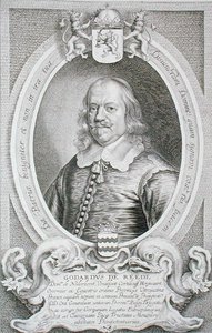 Godart van Reede (1588-1648) teoksesta Maineikkaiden miesten muotokuvat, kaiverrus Cornelis Galle, julkaistu 1706 (kaiverrus) tekijältä Anselmus van (after) Hulle