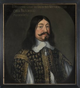 Johannes VIII Sayn Wittgensteinin kreivi Hohenstein - Muotokuva Johannes VIII:sta (1601-1657), Sayn-Wittgenstein-Hohensteinin kreivistä, kirjoittanut Hulle, Anselm van, jälkeen (1601-1674 jälkeen). Öljy kankaalle. Mitat: 73 x 64 cm. Tukholman kansallismuse