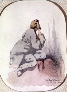 Puolalaisen säveltäjän Frederic Chopinin (1810-1849) muotokuva. Kwiatkowskin vesiväri. tekijältä Antar Teofil Kwiatowski