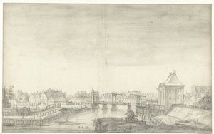 Kolmas Heiligewegspoort Amsterdamissa tekijältä Anthonie Waterloo
