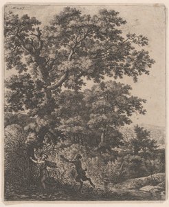 Pan ja Syrinx, 1600-luku. tekijältä Anthonie Waterloo