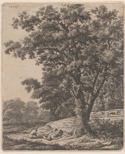 Adonisin kuolema, 1600-luku. tekijältä Anthonie Waterloo