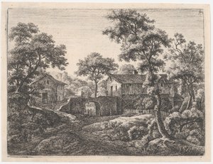 Portti, 1600-luku. tekijältä Anthonie Waterloo