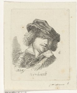 Rembrandtin muotokuva tekijältä Anthonie Willem Hendrik Nolthenius de Man