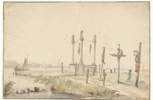 Galgenveld Volewijkin reunalla