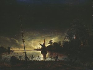 Kuutamoinen maisema