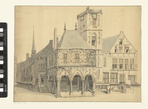 Amsterdamin vanha kaupungintalo, 1641 tekijältä Anthonie van den Bos