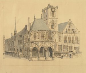 Amsterdamin vanha kaupungintalo, 1641 tekijältä Anthonie van den Bos