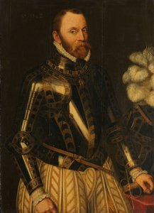 Philippe de Montmorencyn muotokuva, Hornen kreivi, Alankomaiden amiraali, valtioneuvoston jäsen tekijältä Anthonis Mor (copy after)