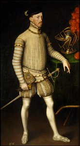 Maximilian II Habsburg - Antonis (Anthonis) Morin (n. 1517-1577) muotokuva Pyhän Rooman keisarista Maximilian II:sta Itävallasta (1527-1576)
